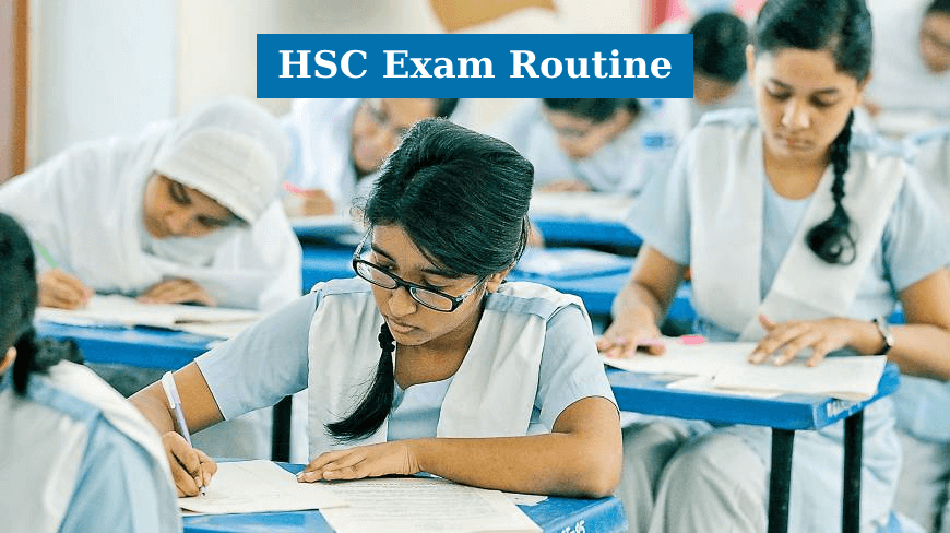 HSC Exam Routine 2024 HSC Exam Routine 2024