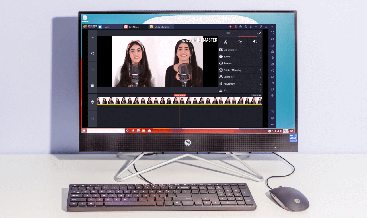Kinemaster on Windows PC